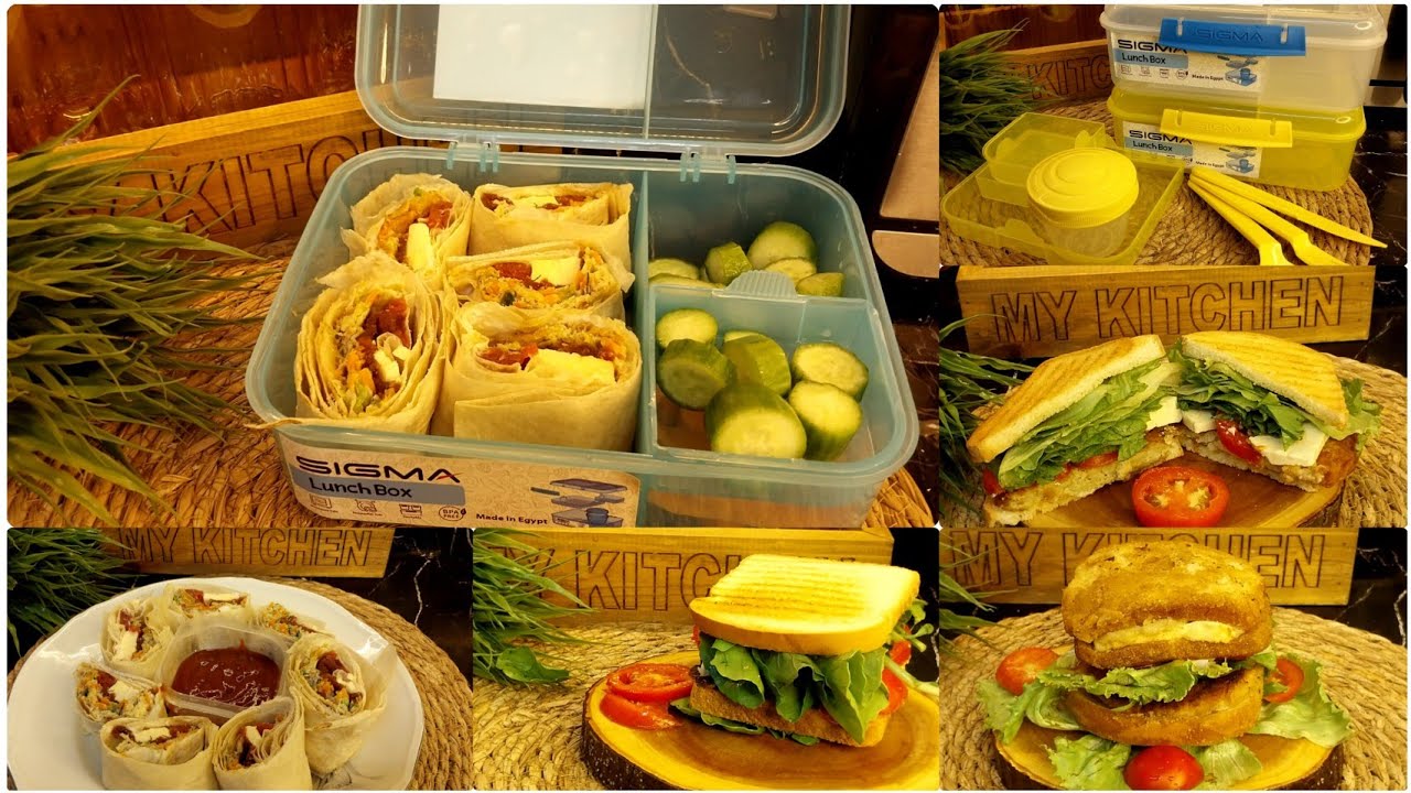 افكار اللانش بوكس صحيه وجديده وسهله lunch box recipes