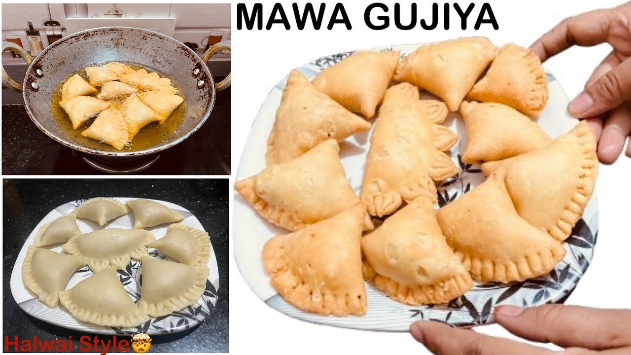 Holi Special Mawa Gujiya Recipe | Khoya Gujiya Ghar Par Kaise Banaye | Swiss Feasta