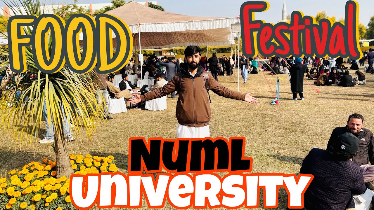 Islamabad Best University For Language || Numl Food festival or food gala || #abbasyanage
