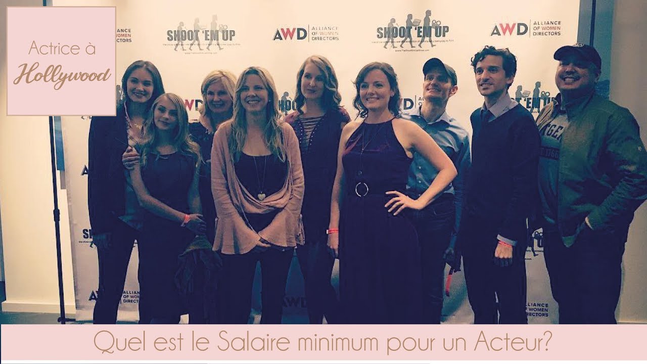 Quel est le Salaire minimum quand on est Acteur?