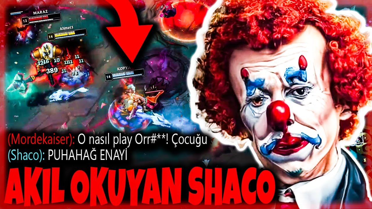 USTASINDAN Rakip KIŞKIRTMALI Ap Shaco Jungle I 200 IQ Play İçerir