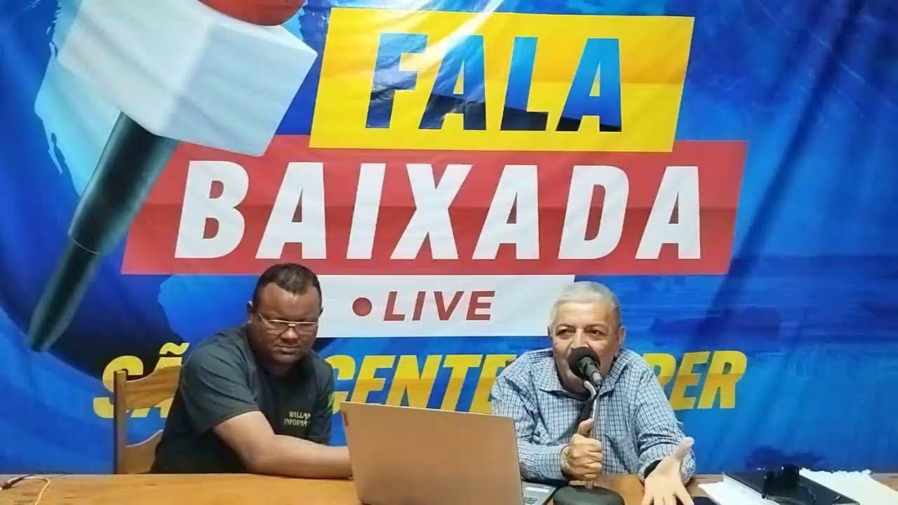 Transmissão ao vivo de Fala Baixada