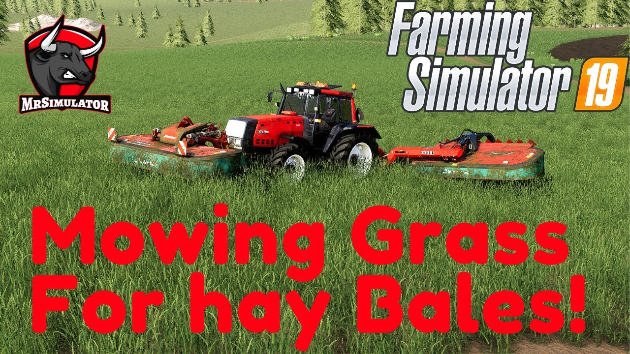 Mowing Grass For hay Bales! | No Mans land | Farming Simulator 19 | Timelapse ep 63