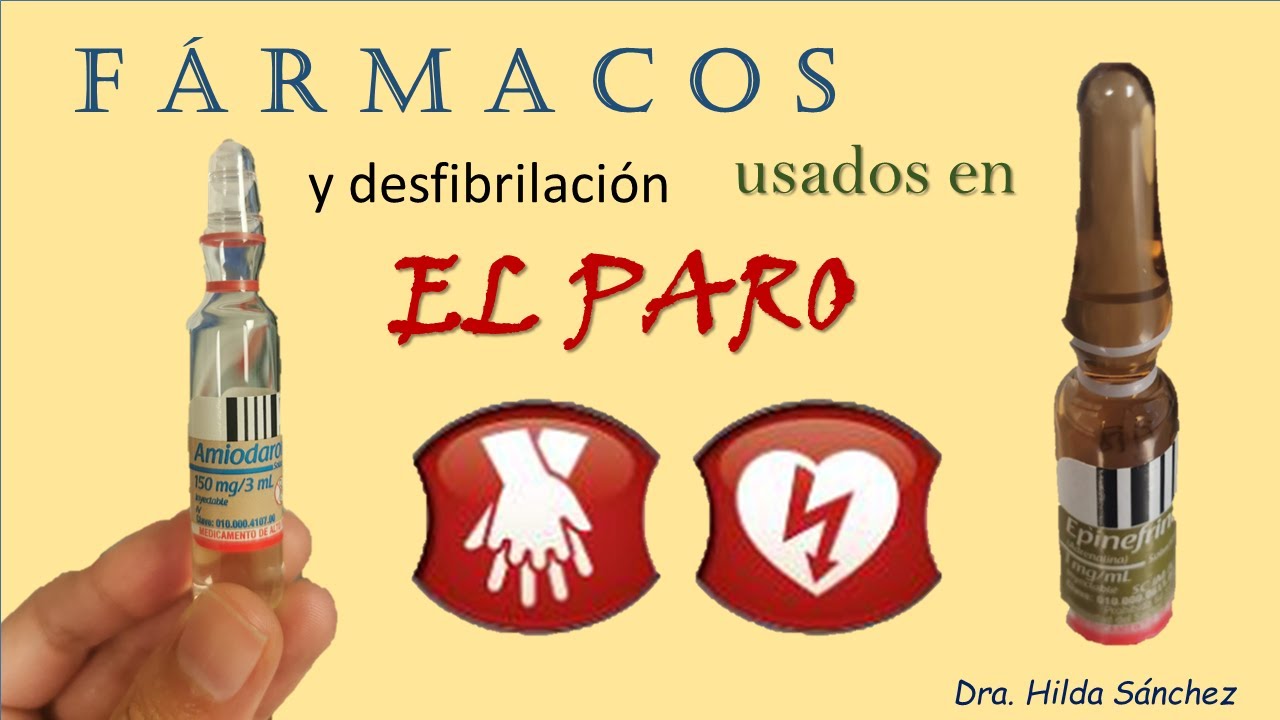Desfibrilación y Tratamiento farmacológico de los RITMOS DE PARO | RCP y ACLS en urgencias