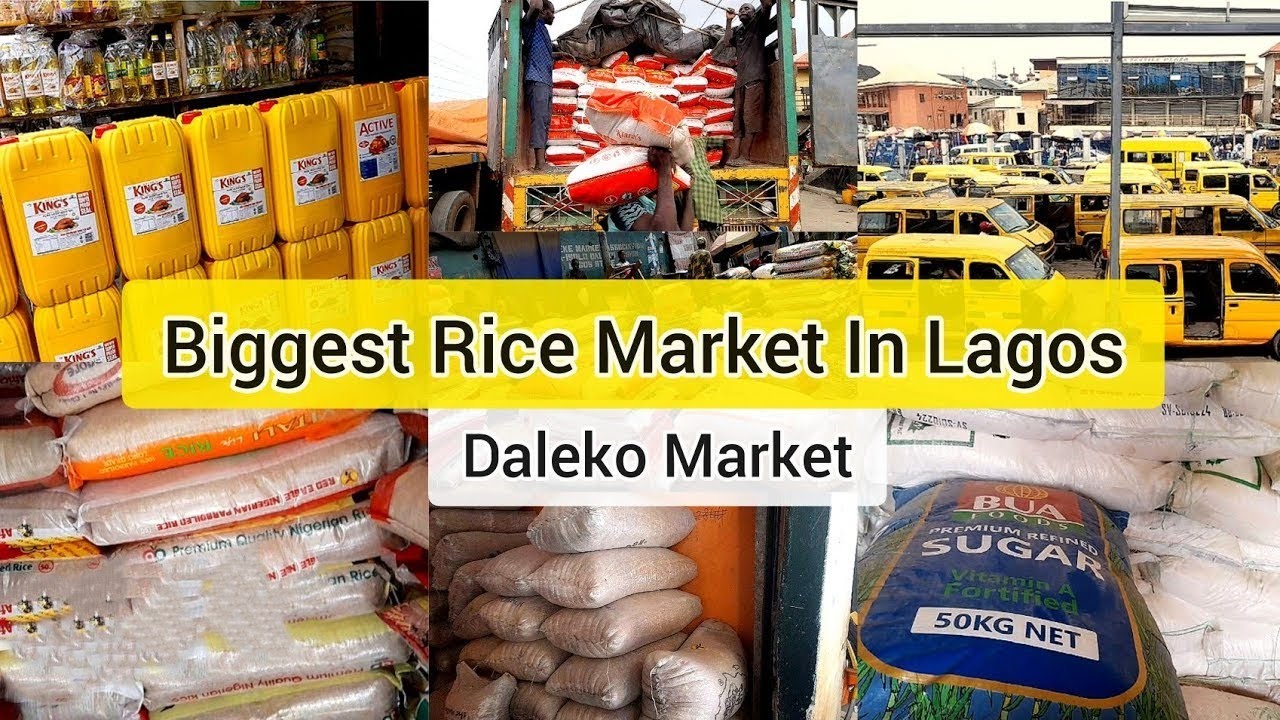 Rice Selling Business in the biggest Food Market. 