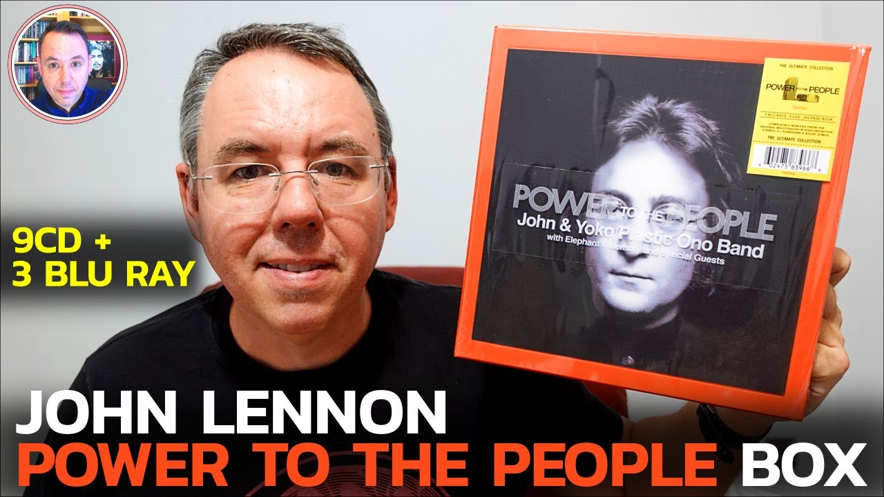 John Lennon POWER TO THE PEOPLE *Full Music Review* & Unboxing 9CD + 3 Blu Ray