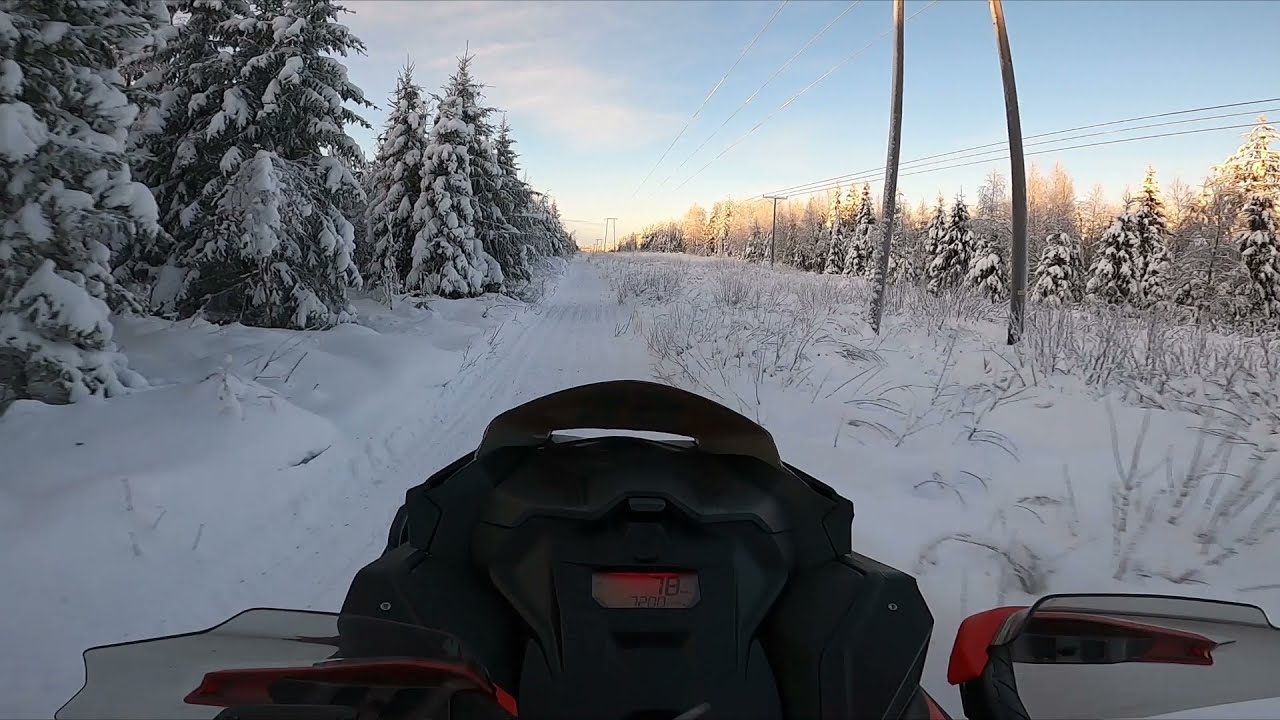 POV Driving Lynx RS 600 / Finland / -22°C