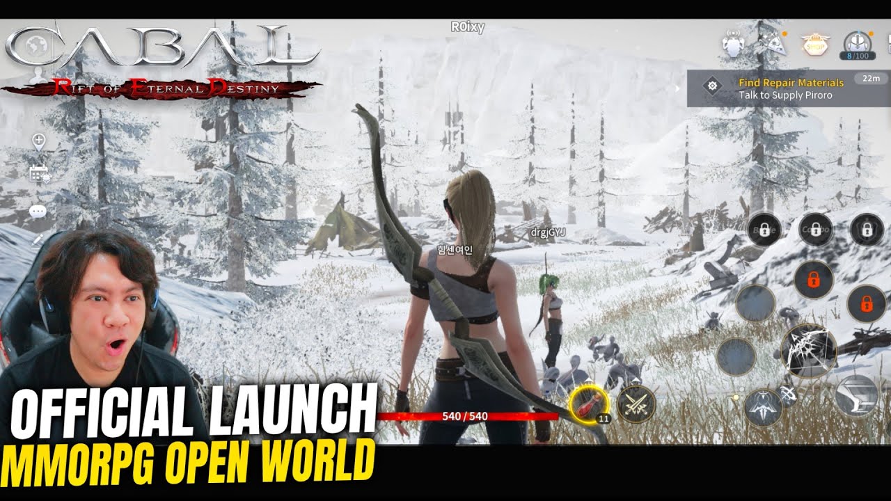 Grafik Lebih bagus - AKhirnya Official Launch! CABAL RED (Android/ios/PC) MMORPG