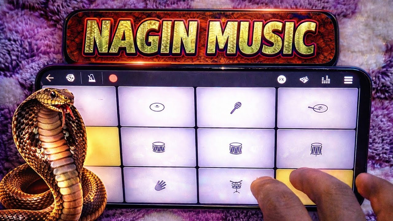Nagin Music Full Cover | Piano + Drum on Mobile | Oxman Music