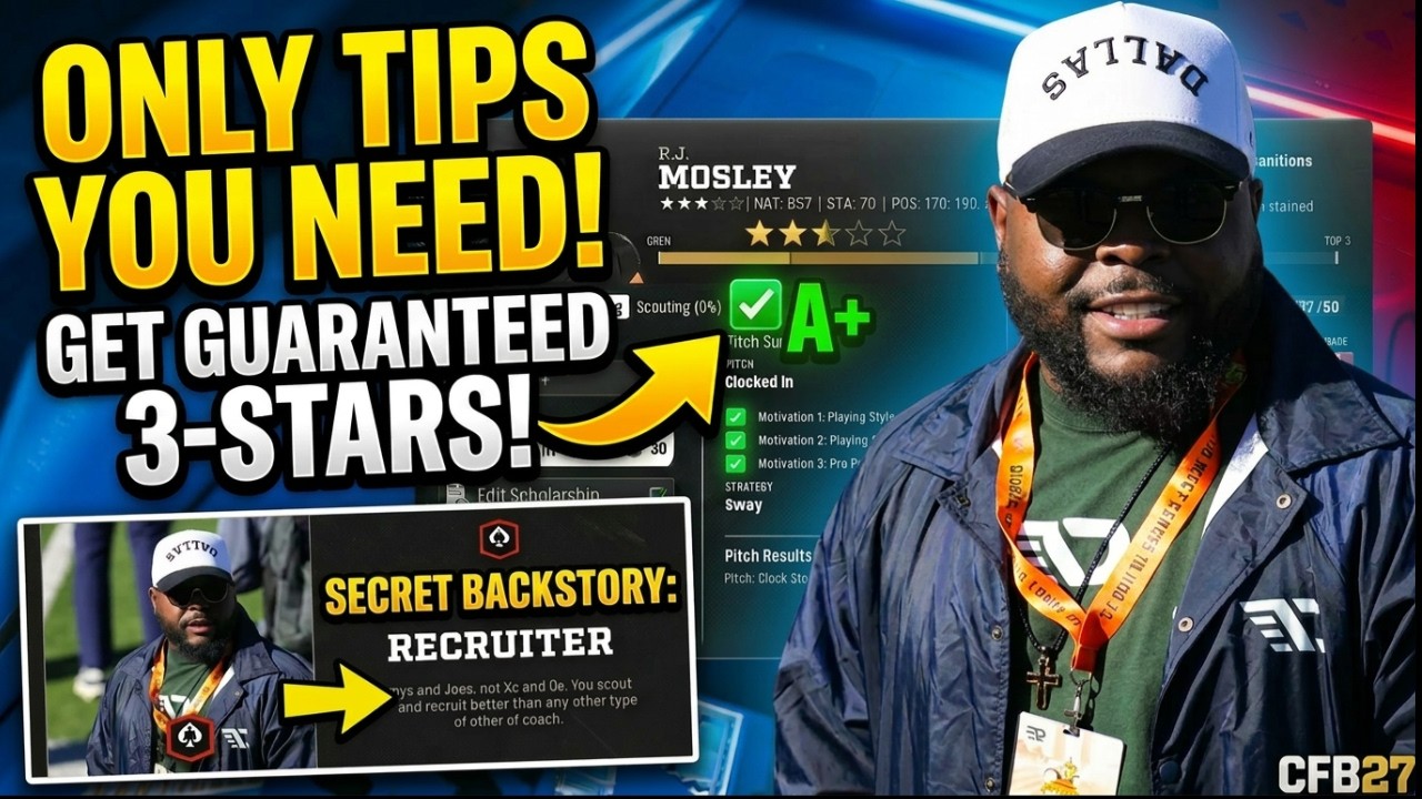 This ONE Recruiting Tip Changes Everything in CFB27