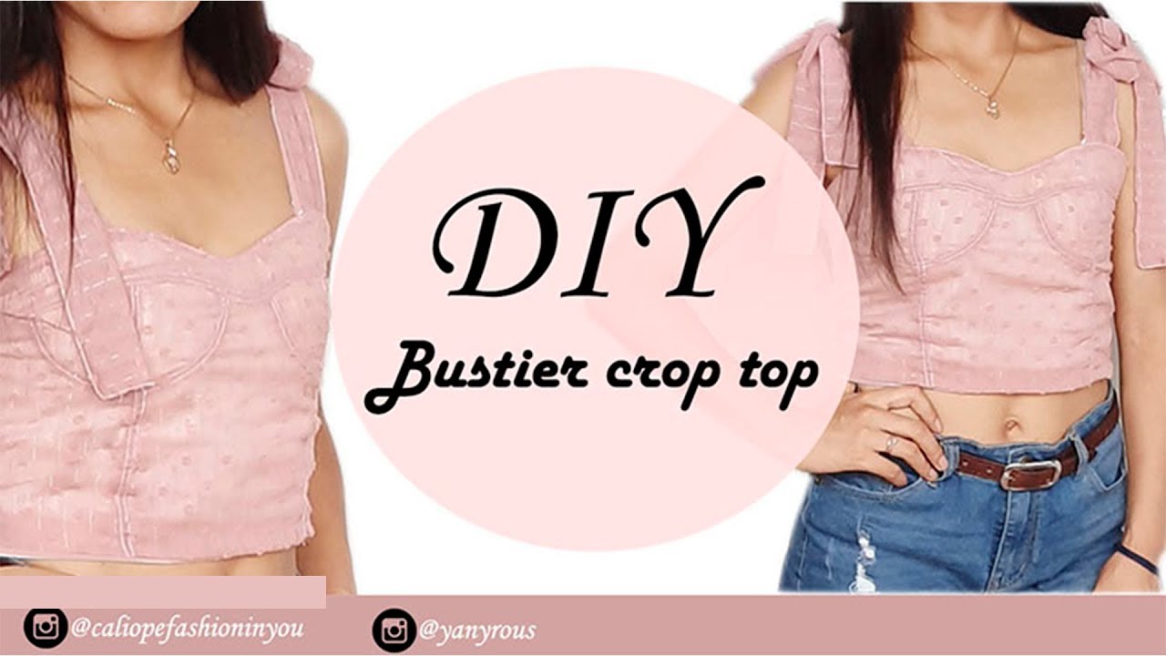 DIY como hacer top con tirante / bustier/strapless (patrones gratis en pdf)