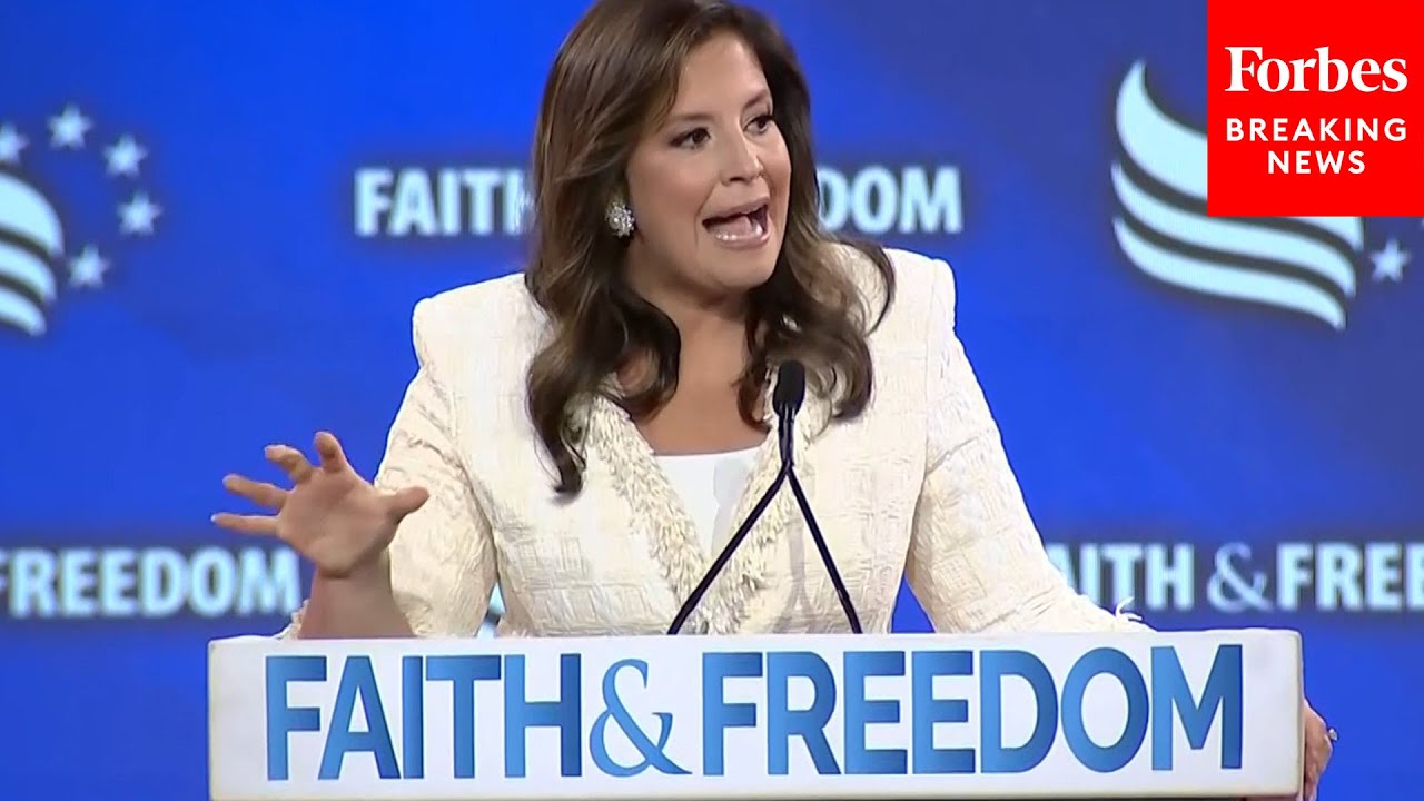 JUST IN: Trump VP Contender Elise Stefanik Urges Religious Voters To Back Ex-President Against Biden