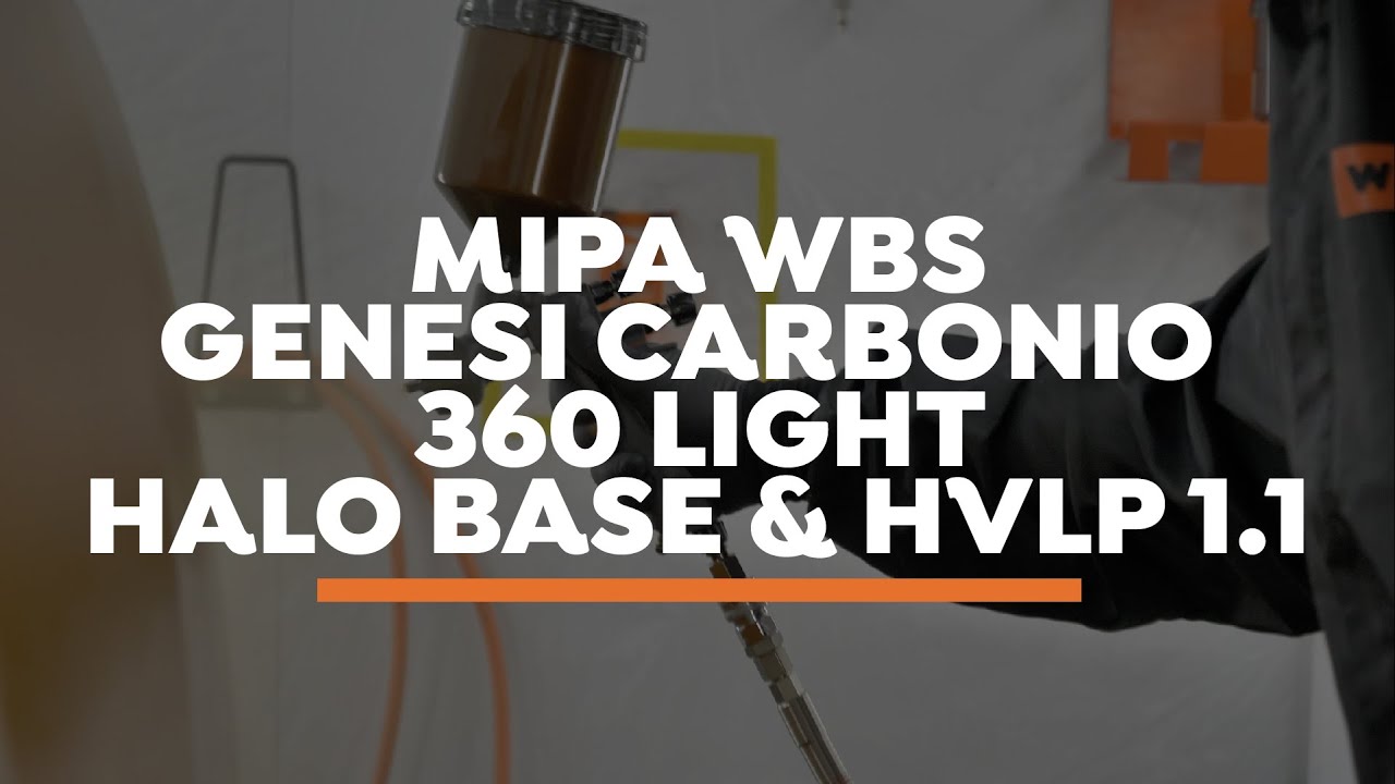 MIPA WBS Genesi Carbonio 360 Light // HALO Base & HVLP 1.1