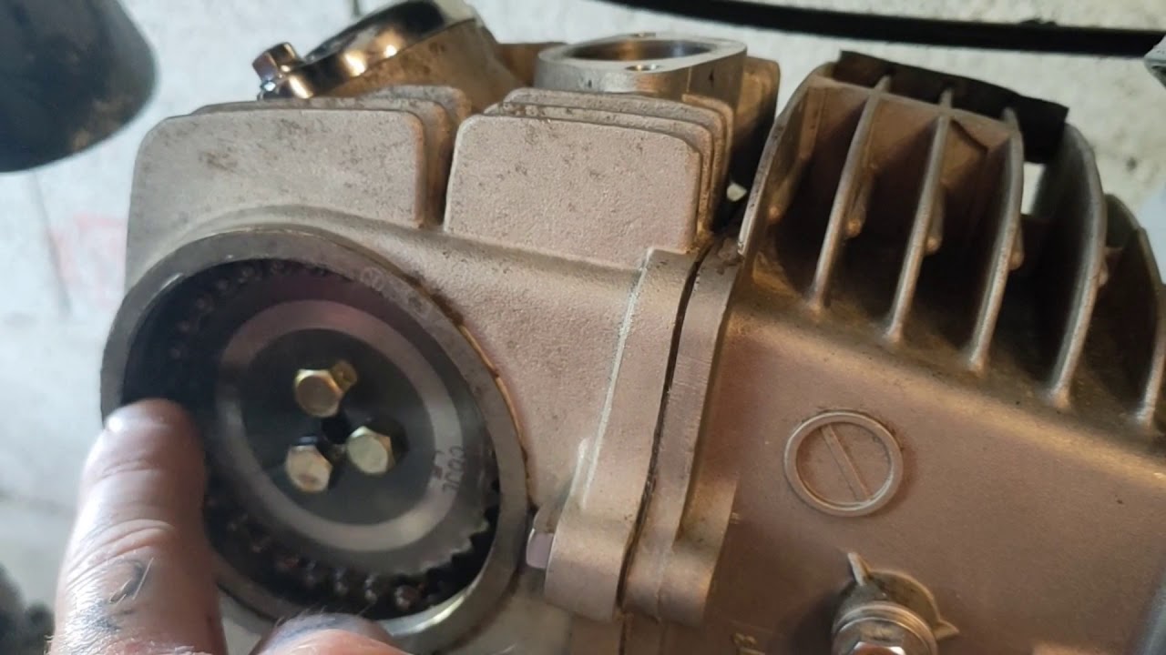tuto N°6 demonter un haut moteur de dirt ( bilan et résulta 120 cc hs )