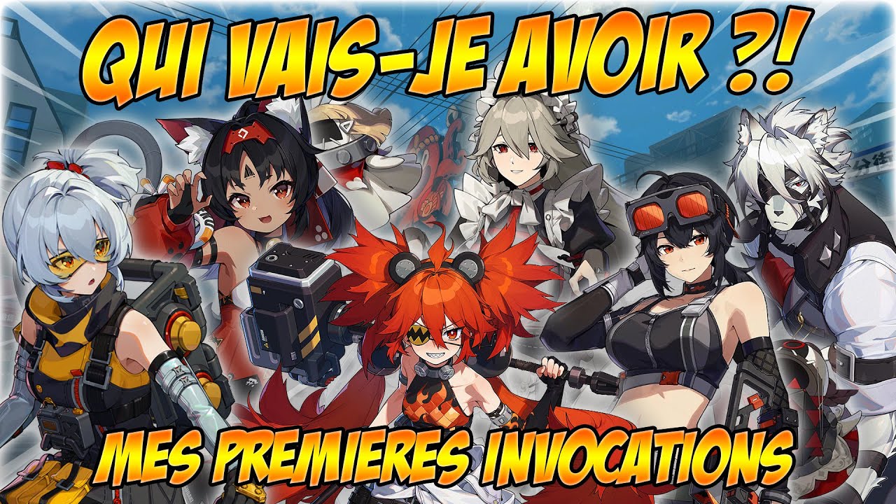 Qui vais-je avoir ?! MES PREMIERES INVOCATIONS ! Zenless Zone Zero - Spuffi