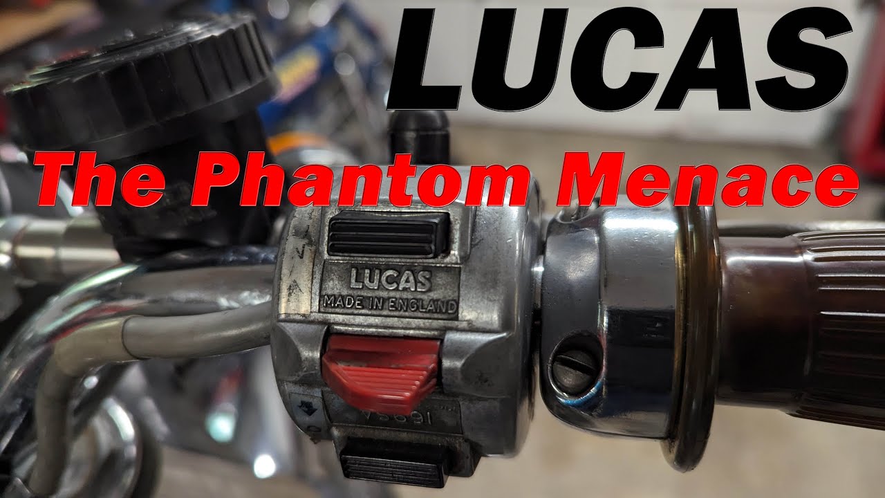 Triumph Bonneville T140v - Part 7 - Lucas Kill Switch Repair - The Phantom Menace!