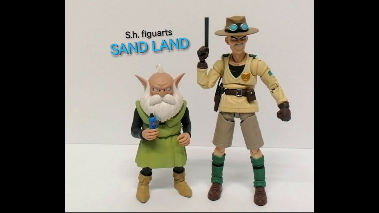SH Figuarts Sand Land - Rao & Thief Action figure Tamashii Nations