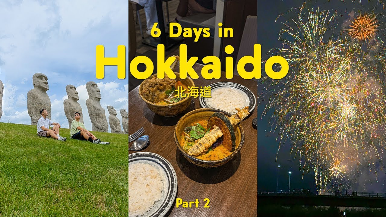 6 days in Hokkaido 🇯🇵 北海道 (local food, cute cafes, shopping haul) | part 2 | japan trip