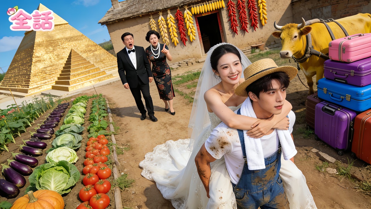 【日本語吹き替え版】継母が貧しい少女を農民と無理やり結婚させる――だが彼は正体を隠したCEOで、しかも彼女を溺愛していた!? 運命の大逆転！#中国ドラマ #短編ドラマ#日本語字幕#キスシーン