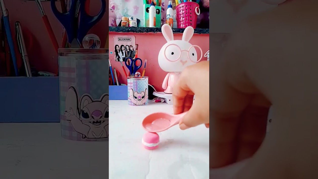 MAKING A MACARON KEYCHAIN  #airdryclayideas