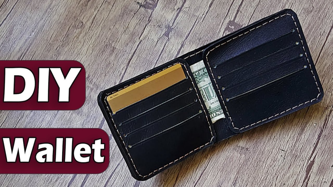 How to Make Wallet // Make Leather Bifold Wallet