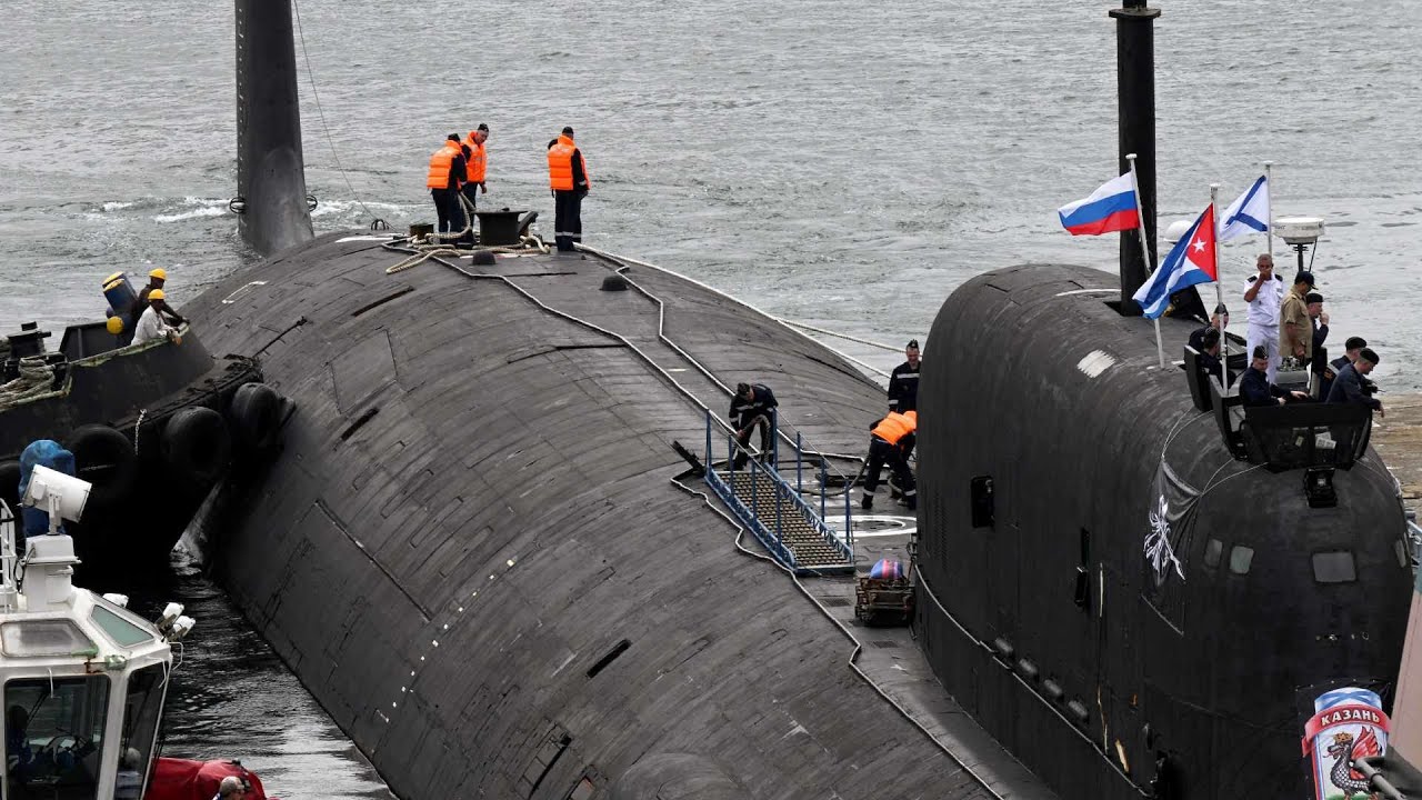 ¿Por qué un submarino nuclear y buques de guerra rusos llegaron a las costas de Cuba?