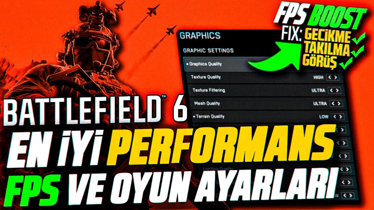 Battlefield 6 AYAR Rehberi | FPS Yükseltme