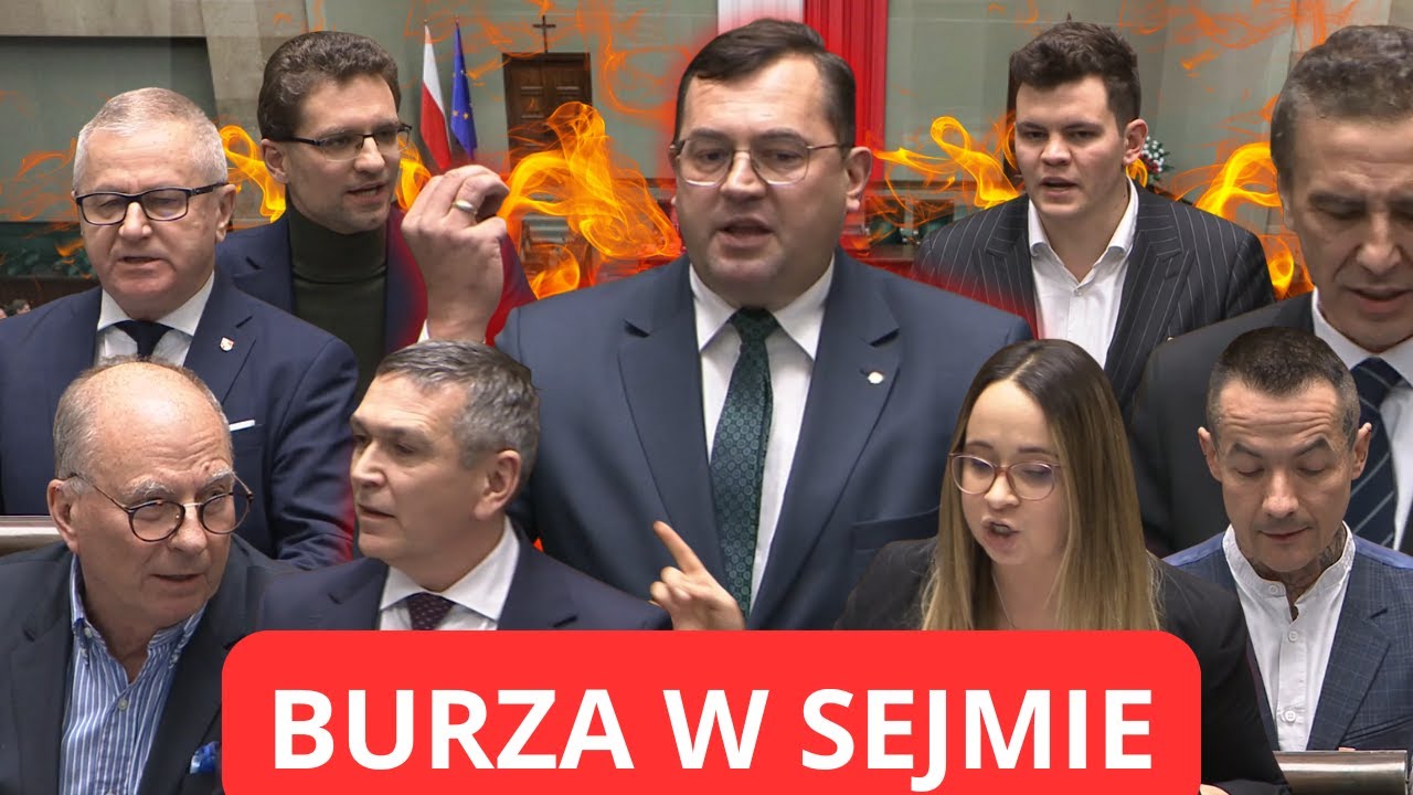 AWANTURA W SEJMIE PRZED GŁOSOWANIAMI!