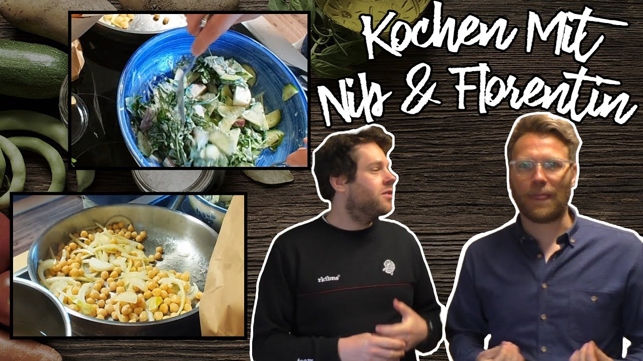 Zusammen mit Florentin wird aufgetischt! - Knuspriger Flammkuchen und buntes Massaman-Curry