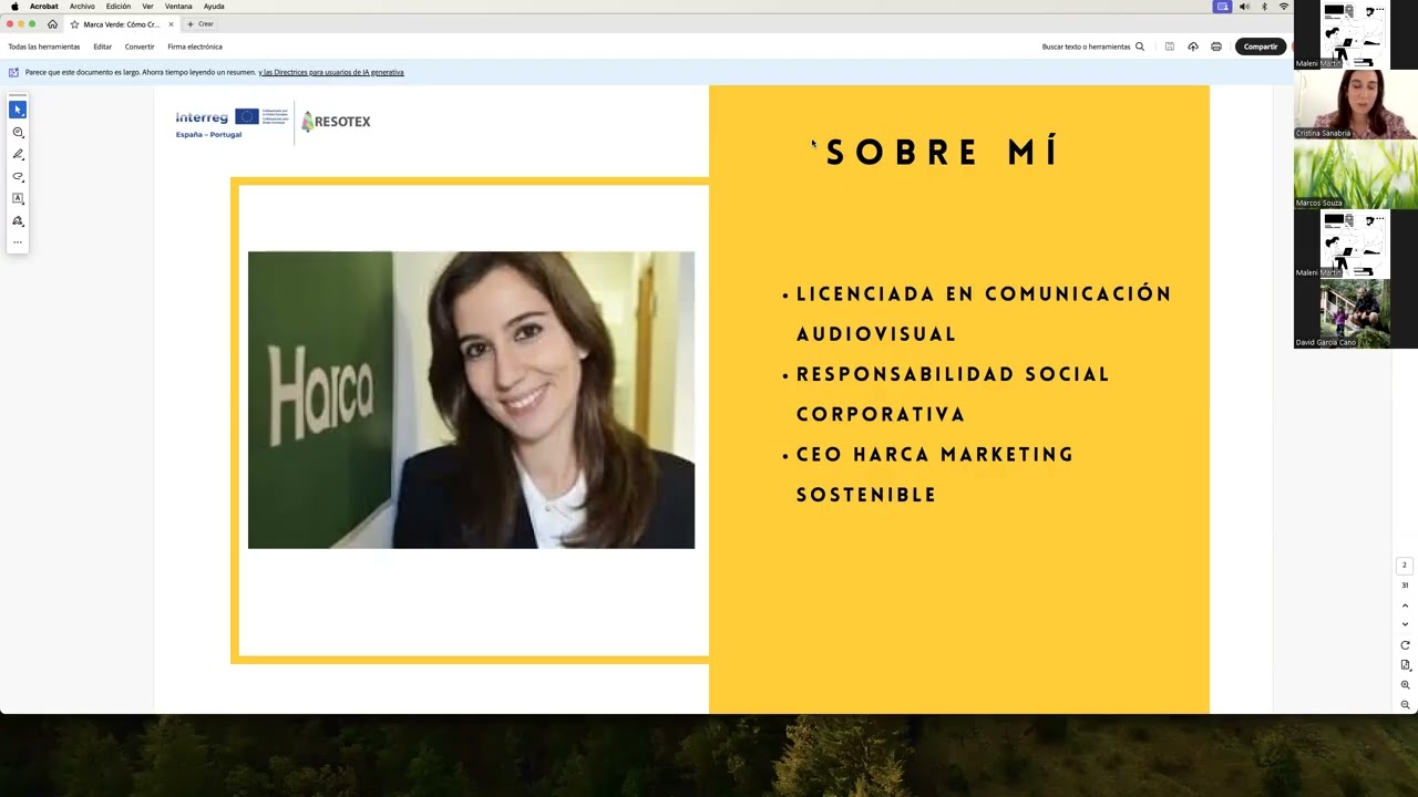 Webinar; Marca Verde: Cómo Crear Packaging Sostenible y Funcional para tu Marca de Moda