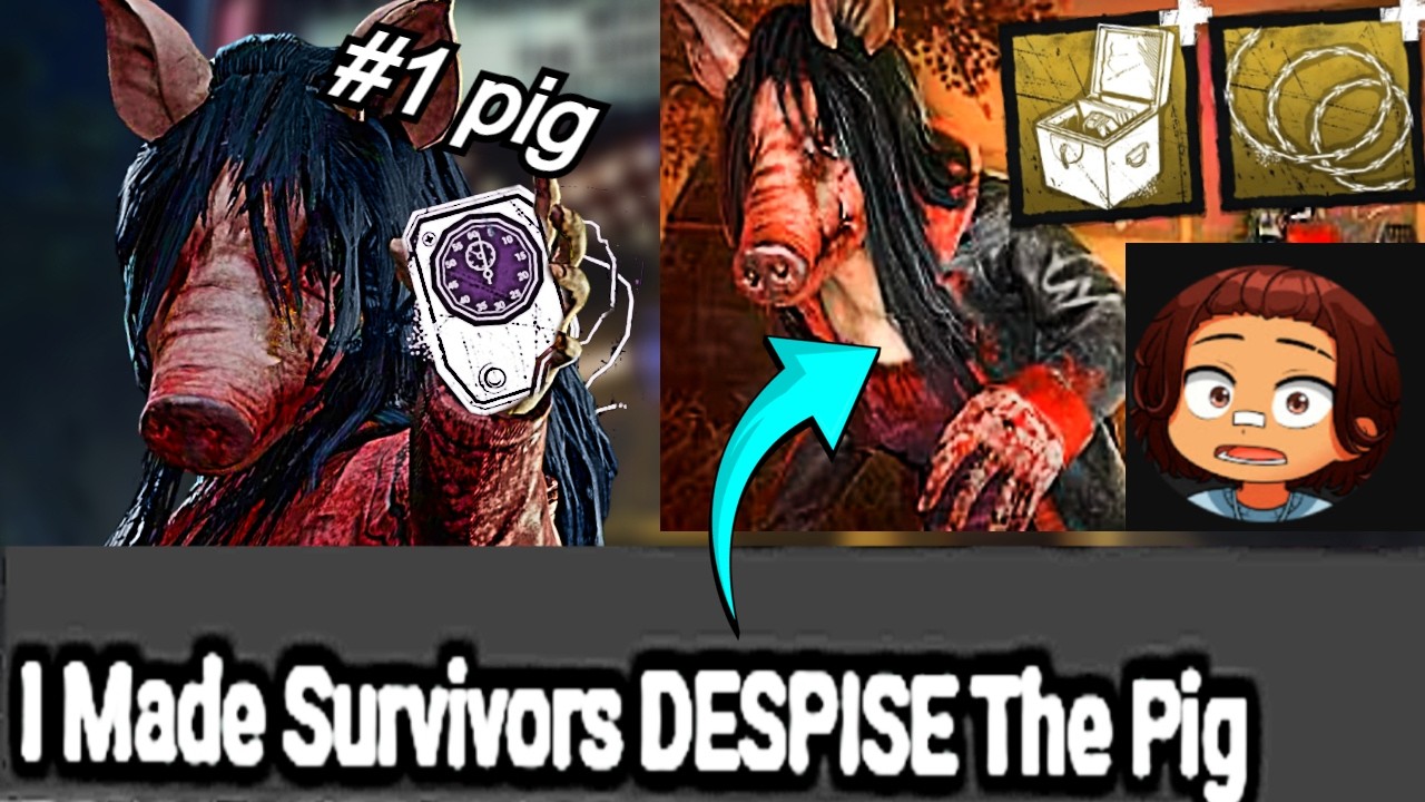 #1 Pig Tries YouTuber's Meme Builds @seinedbd  | Pig, Dead by Daylight