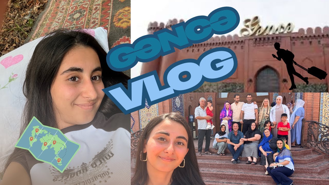 GƏNCƏ VLOG | Hey,millət,Gəncəyə gedirik?! | #vlog 