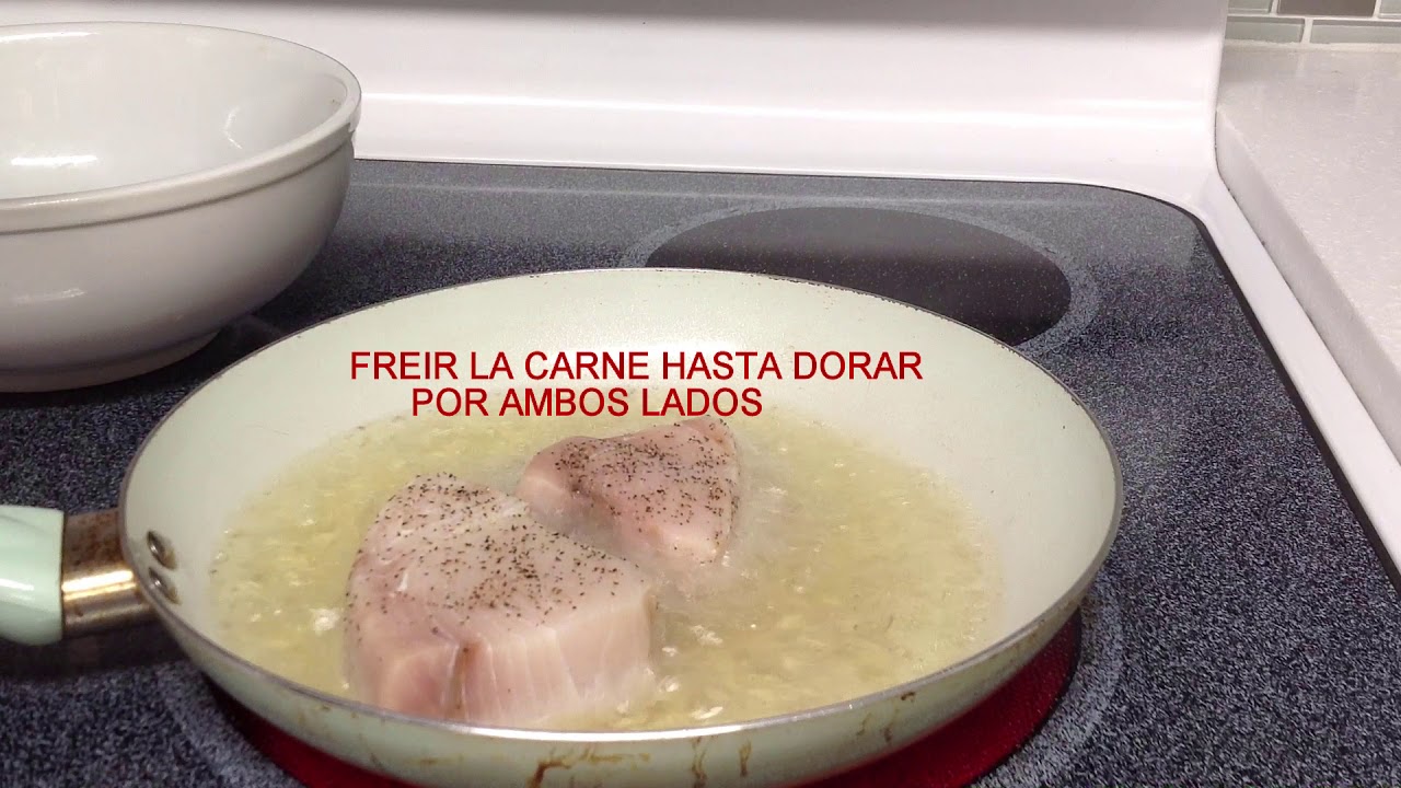 Filete de Serrucho en Escabeche./How to make King Fish.