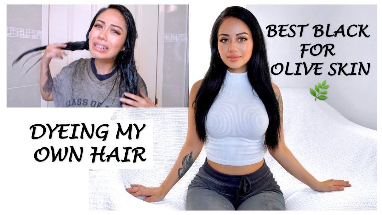 Best Black Hair Colours for Olive Skin tones +Dyeing my Hair at Home (Medium, tan, yellow skin tone)