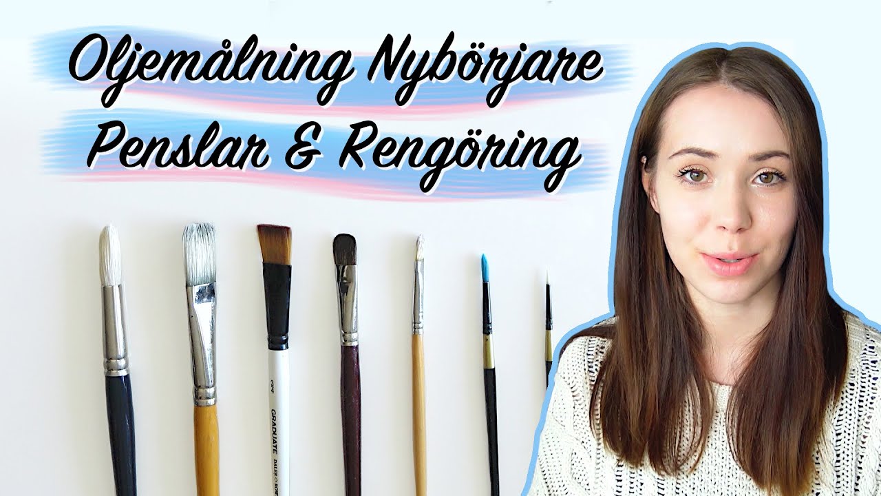 Oljem&aring;lning f&ouml;r NYB&Ouml;RJARE | Penslar & Tv&auml;tta Penslar | Del 2