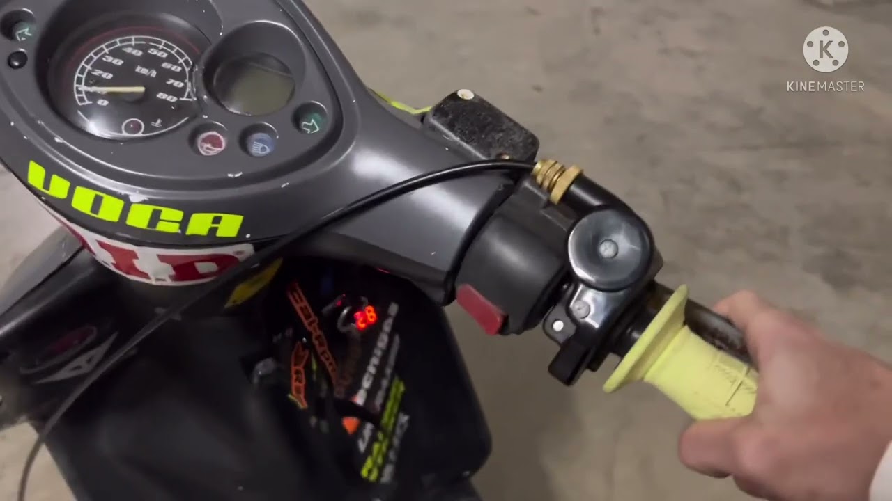 Jog rr 70cc airsal LOUD SOUND & START UP