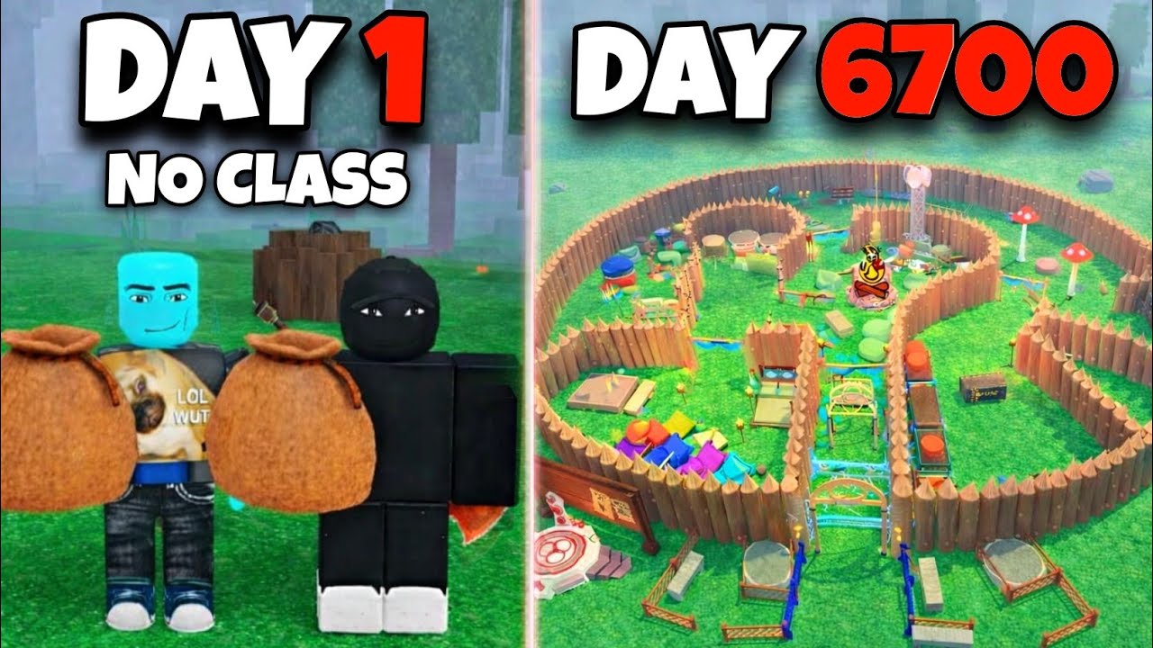 6700 Days To Build a Best 67 Base in 99 Nights in The Forest!