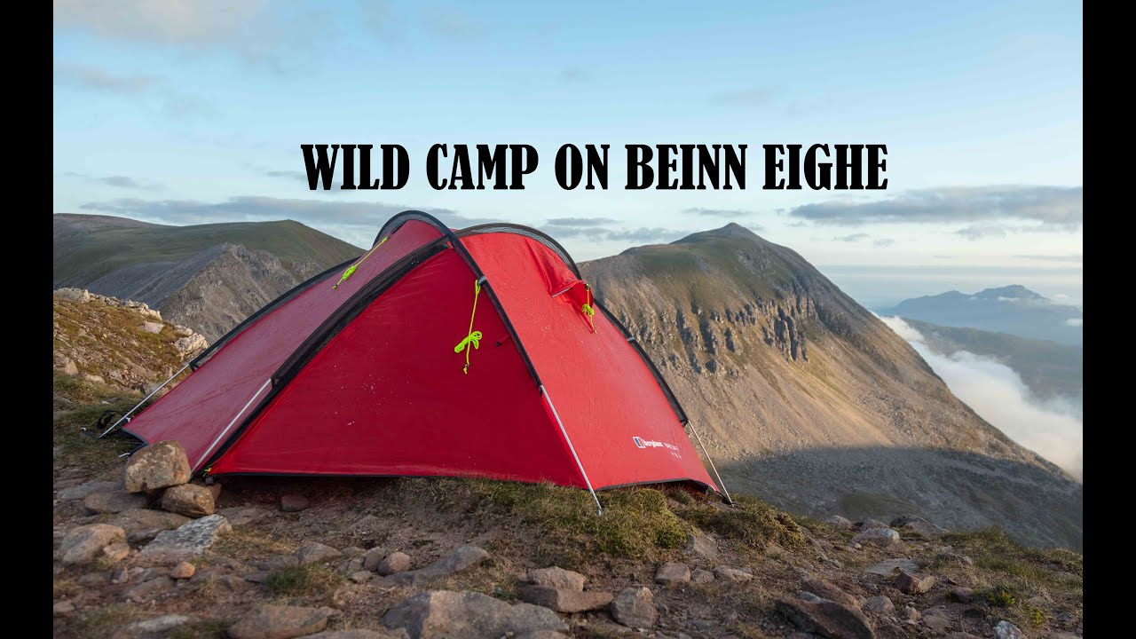 A WILD CAMP and CLOUD INVERSION in SCOTLAND!!