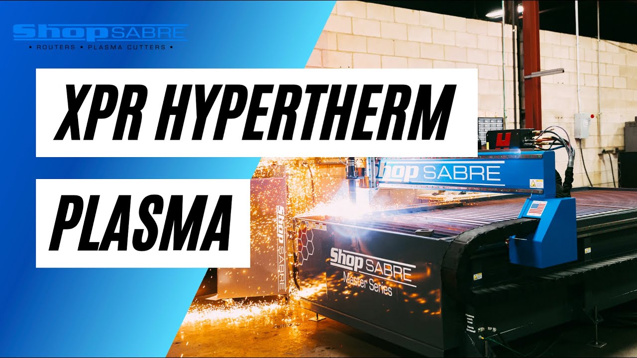 ShopMaster Pro Series CNC Plasma Machine with Hypertherm XPR Plasma Technology