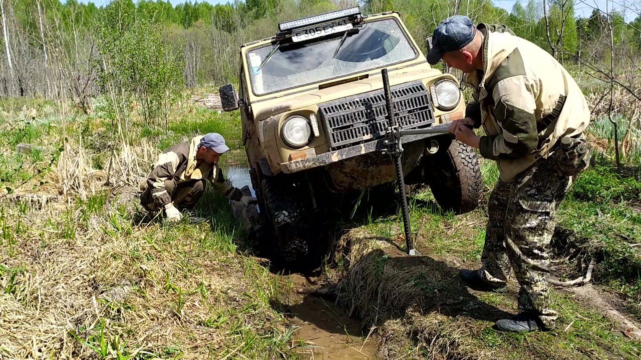 ЛуАЗ с двигателем от Ваз 21083 Шины FORWARD SAFARI 540 205/75 R15