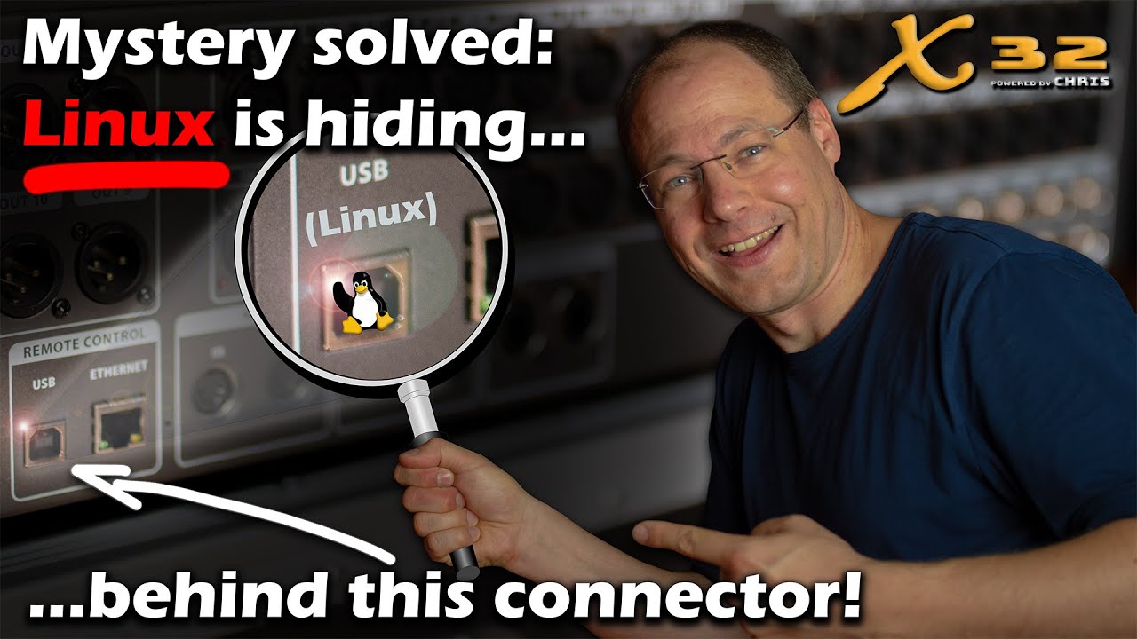 Linux на Behringer X32? Зачем? Ну, почему бы и нет?