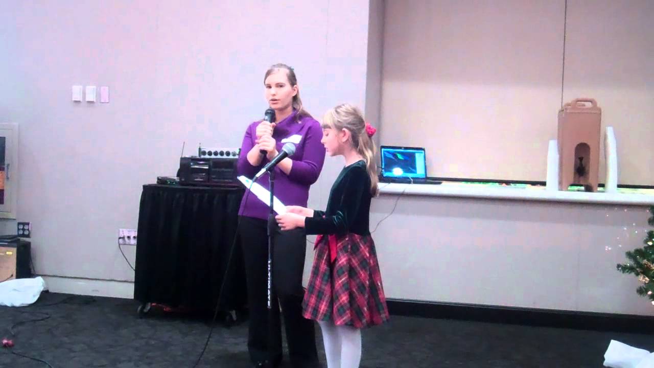 Nicole and Megan sing Christmas Must Be Something More