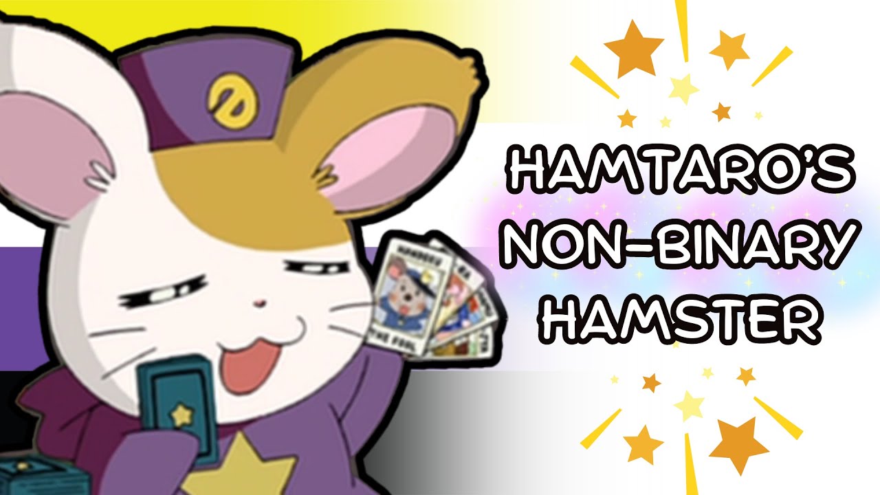 Hamtaros Non-Binary Hamster