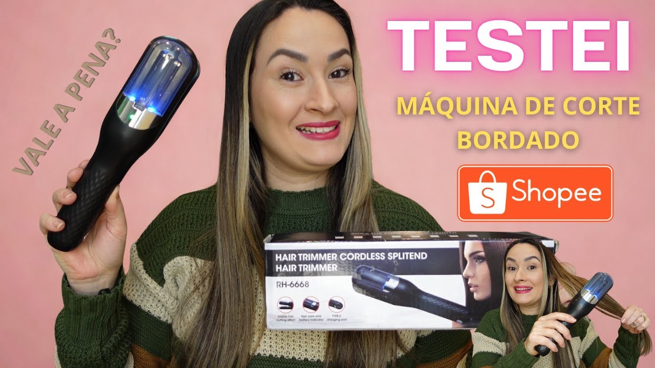 Testei a Máquina de corte Bordado da Shopee - Vale a Pena? 🤔