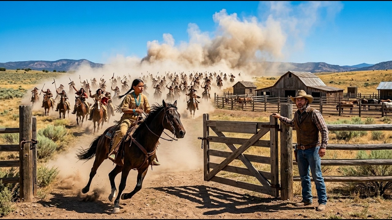 A Cowboy Helped an Apache Girl Escape Bandits — What Arrived at His Ranch Days Later Was Unexpected