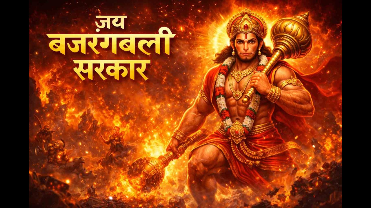 जय बजरंगबली सरकार 🙏 | Powerful Hanuman Bhajan | Jai Hanuman | Ram Bhakt Song