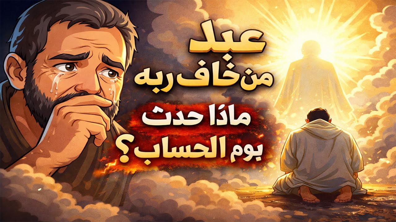 «عبدٌ خاف من ربه… وحدث معه يوم القيامة ما لم يتوقعه أحد!»#قصص_دينية