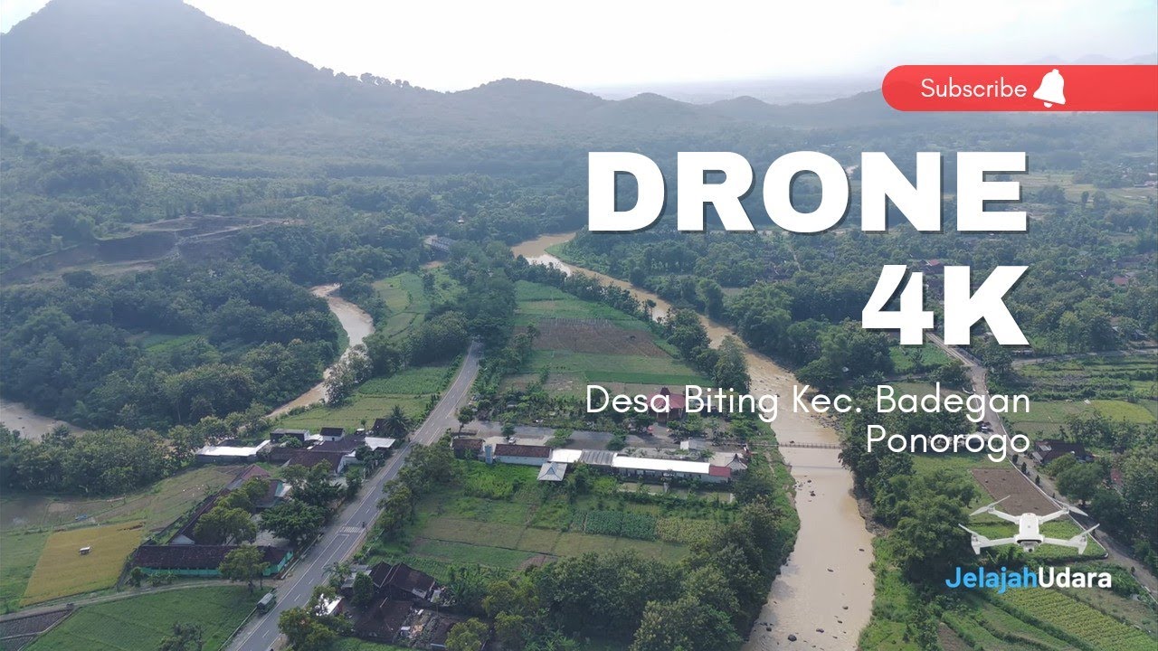 DRONE 4K SUMOROBANGUN DESA BITING BADEGAN PONOROGO