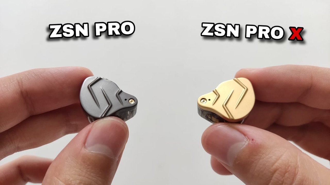KZ ZSN PRO vs ZSN PRO X ¿Cuál es mejor?