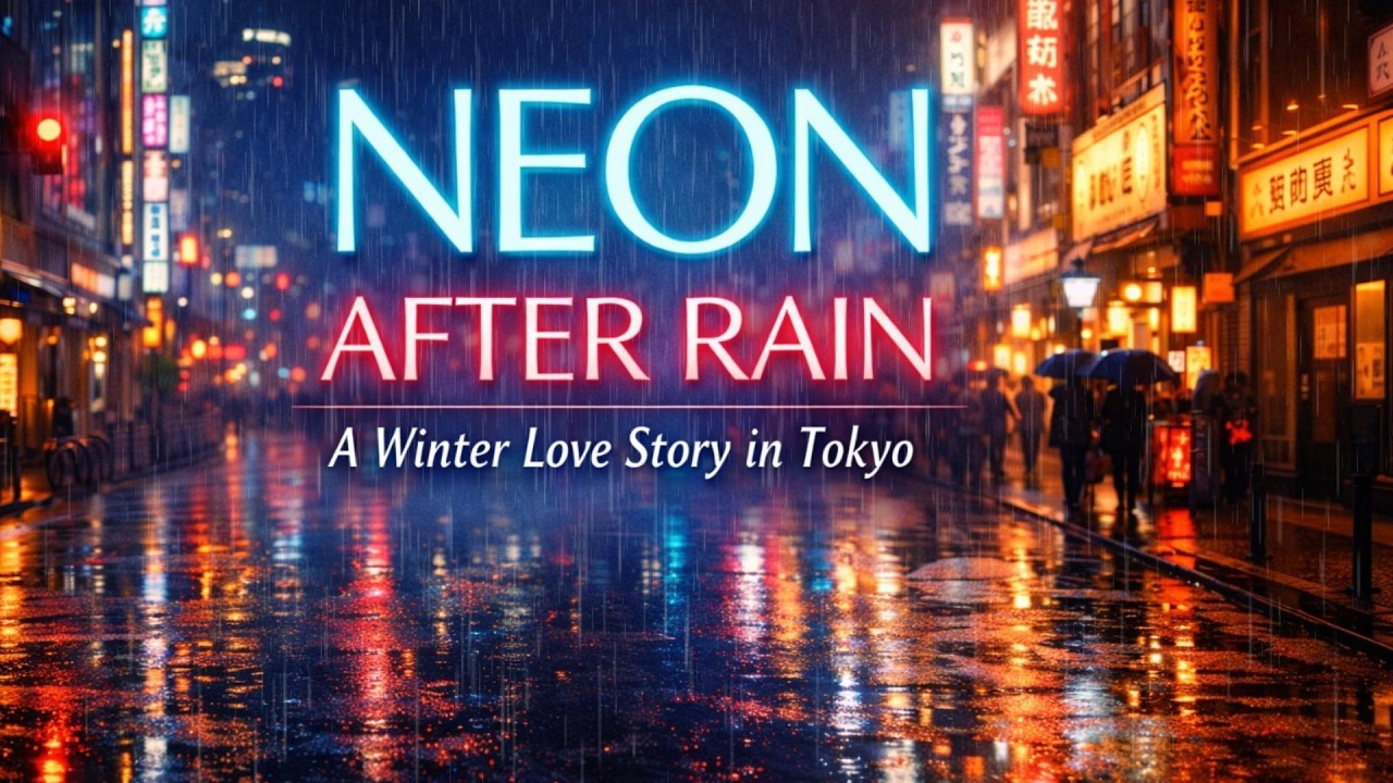 【80s City Pop】NEON AFTER RAIN｜冬の東京、雨のあとに残った恋（全7曲）